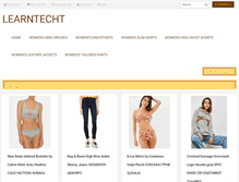 Tablet Screenshot of learntechtoday.com